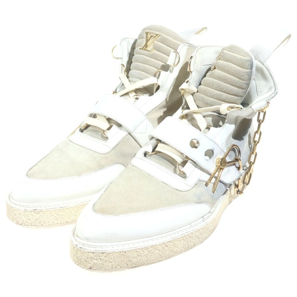 Louis Vuitton line Ankle Boots Sneakers White — view 2