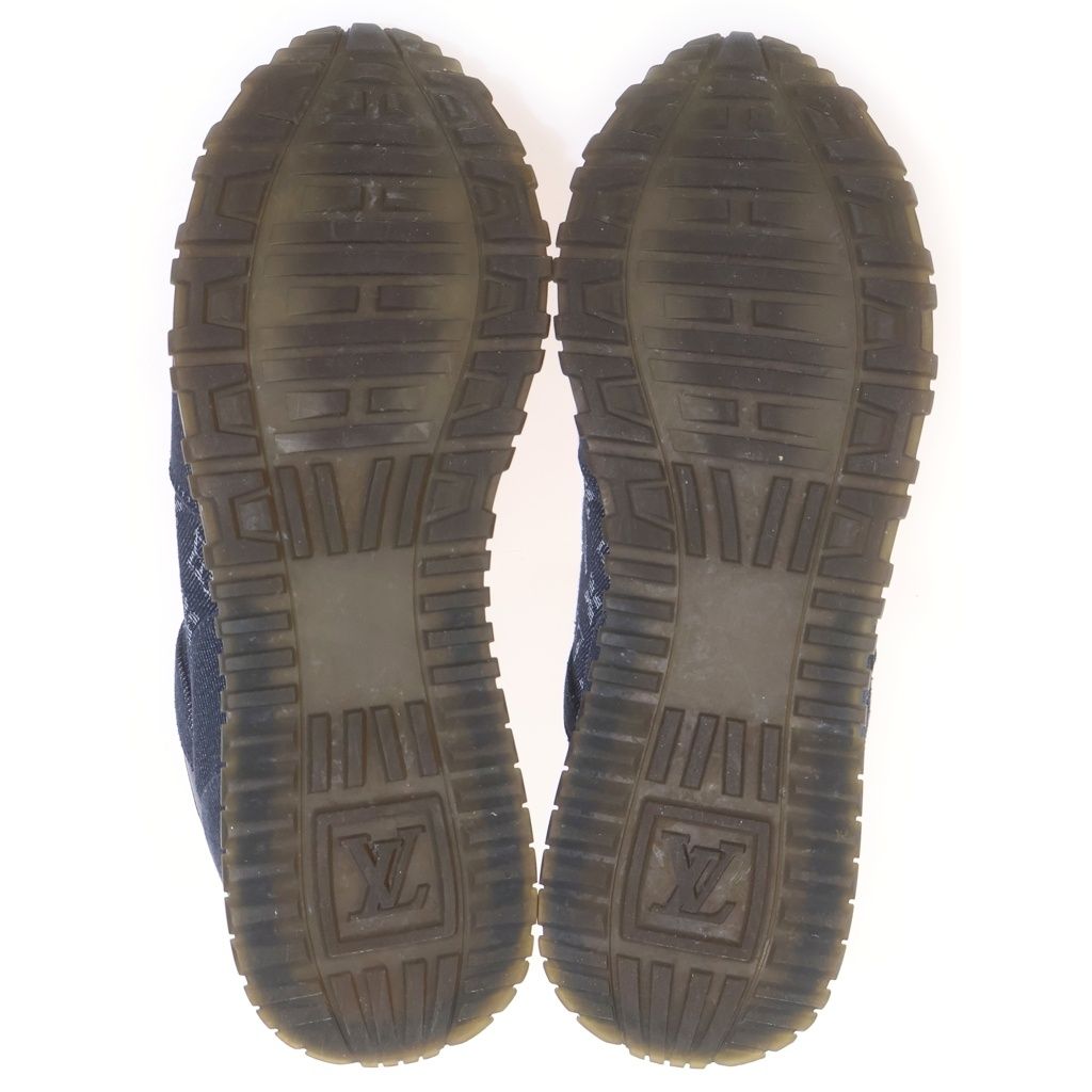 Louis Vuitton Monogram Denim suup Low Cut Shu Sneakers Indigo — view 5