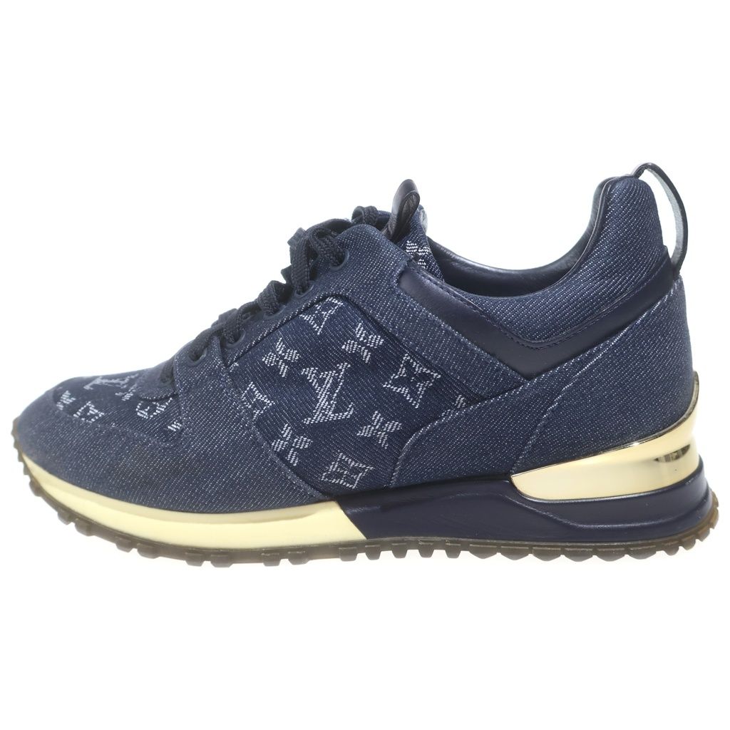 Louis Vuitton Monogram Denim suup Low Cut Shu Sneakers Indigo