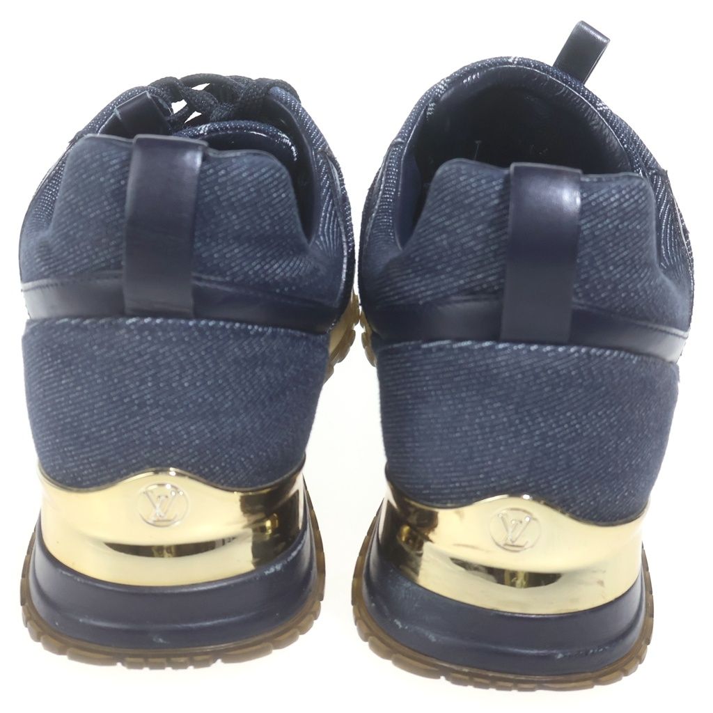 Louis Vuitton Monogram Denim suup Low Cut Shu Sneakers Indigo — view 3