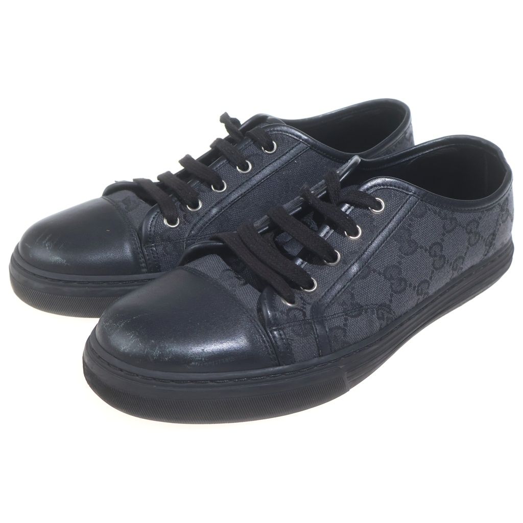 Gucci GG Canvas Low Cut Sneakers Black — view 2