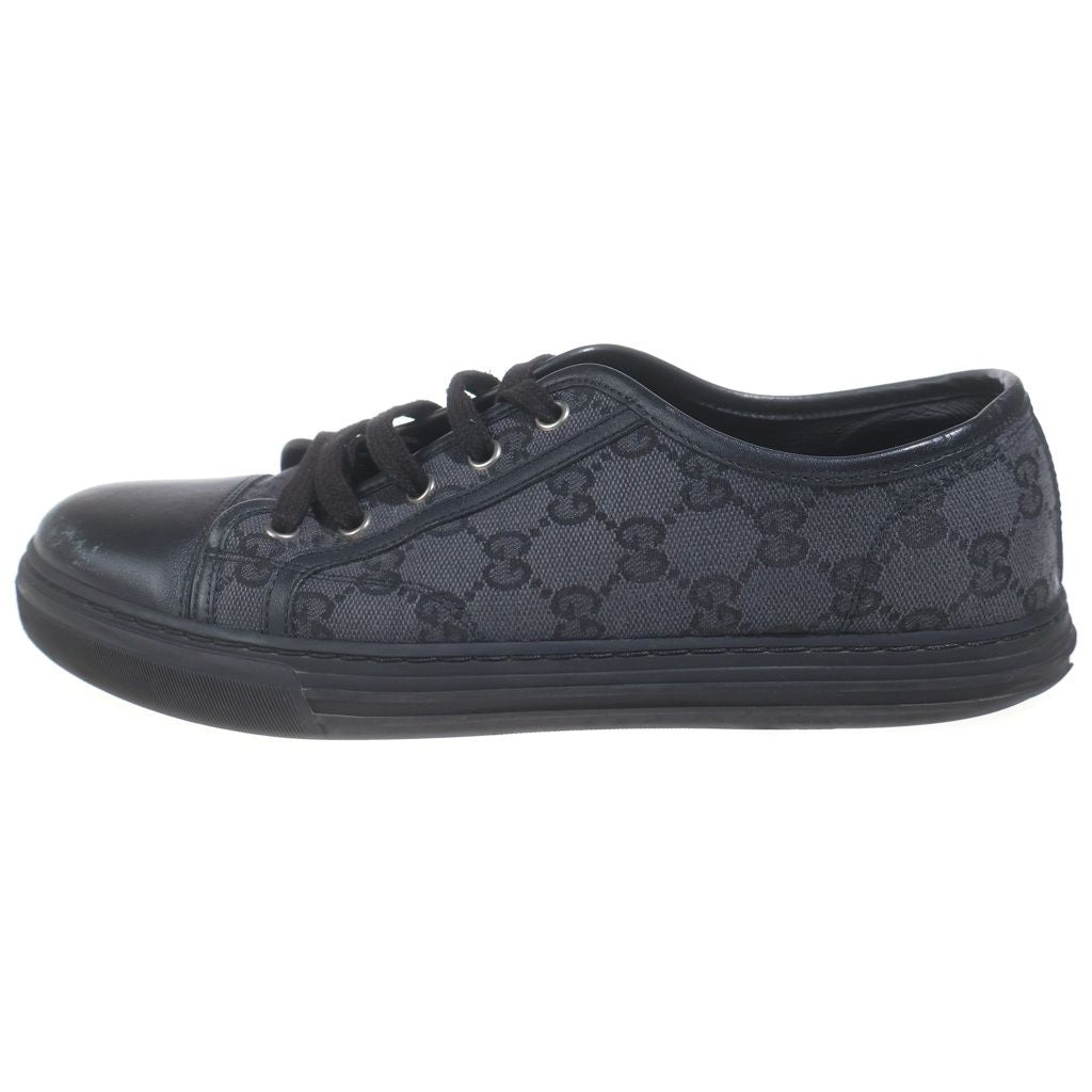 Gucci GG Canvas Low Cut Sneakers Black
