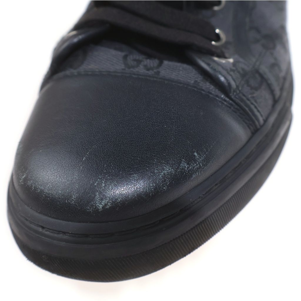 Gucci GG Canvas Low Cut Sneakers Black — view 6