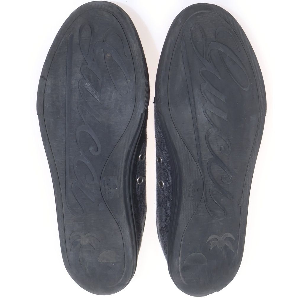 Gucci GG Canvas Low Cut Sneakers Black — view 5