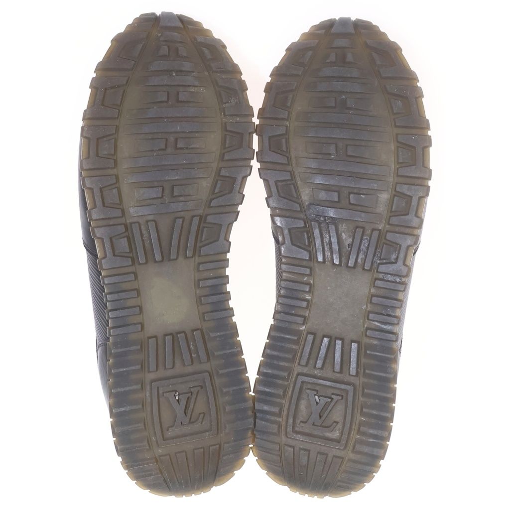 Louis Vuitton Damier Leather suup Low Cut Shu Sneakers Black — view 5