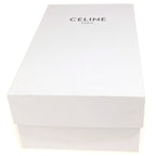 Celine Triomphe Leather Low Cut Shu Loafers Black — view 7
