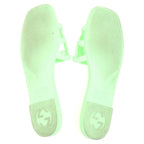 Gucci Interlocking Mule Sandals Shu Lightgreen — view 5