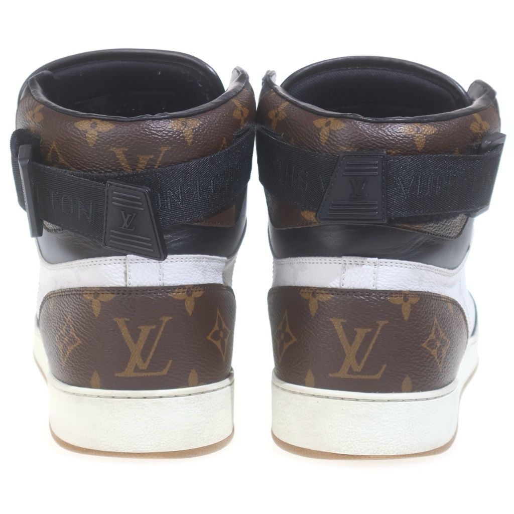 Louis Vuitton Rivoli Line Sneakers Black White — view 3