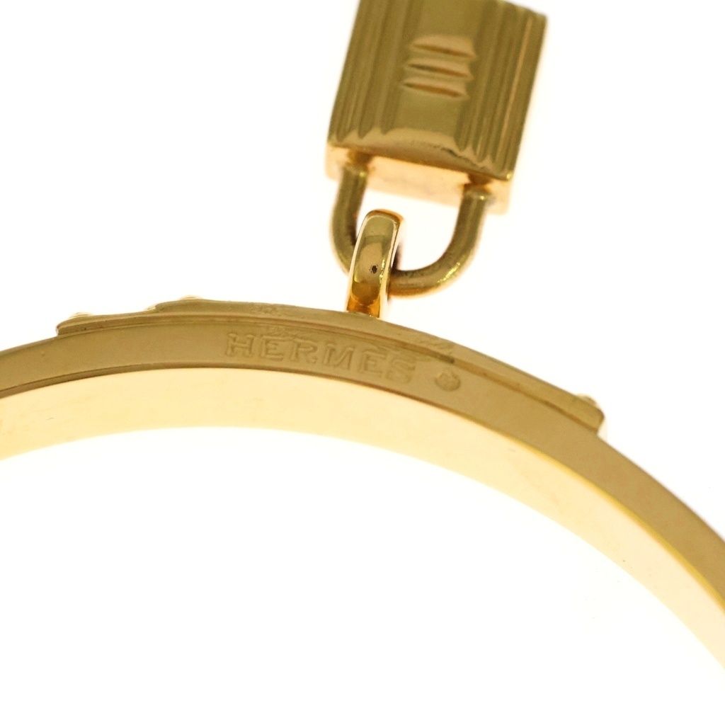 Hermes Kelly Bangle Bracelet Green Gold — view 5