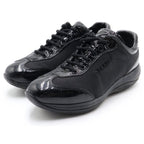 Prada Low Cut Sneakers Enamel Black — view 2