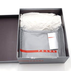 Prada Low Cut Sneakers Enamel Black — view 7