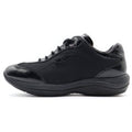 Prada Low Cut Sneakers Enamel Black