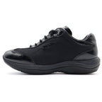 Prada Low Cut Sneakers Enamel Black