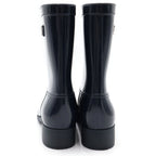 Prada Mule Boots Navy — view 3