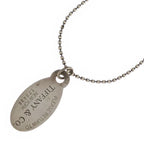 Tiffany & Co Return to chain Pendant Silver