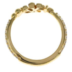 Louis Vuitton LV Eye Rhinestone Ring Gold — view 5