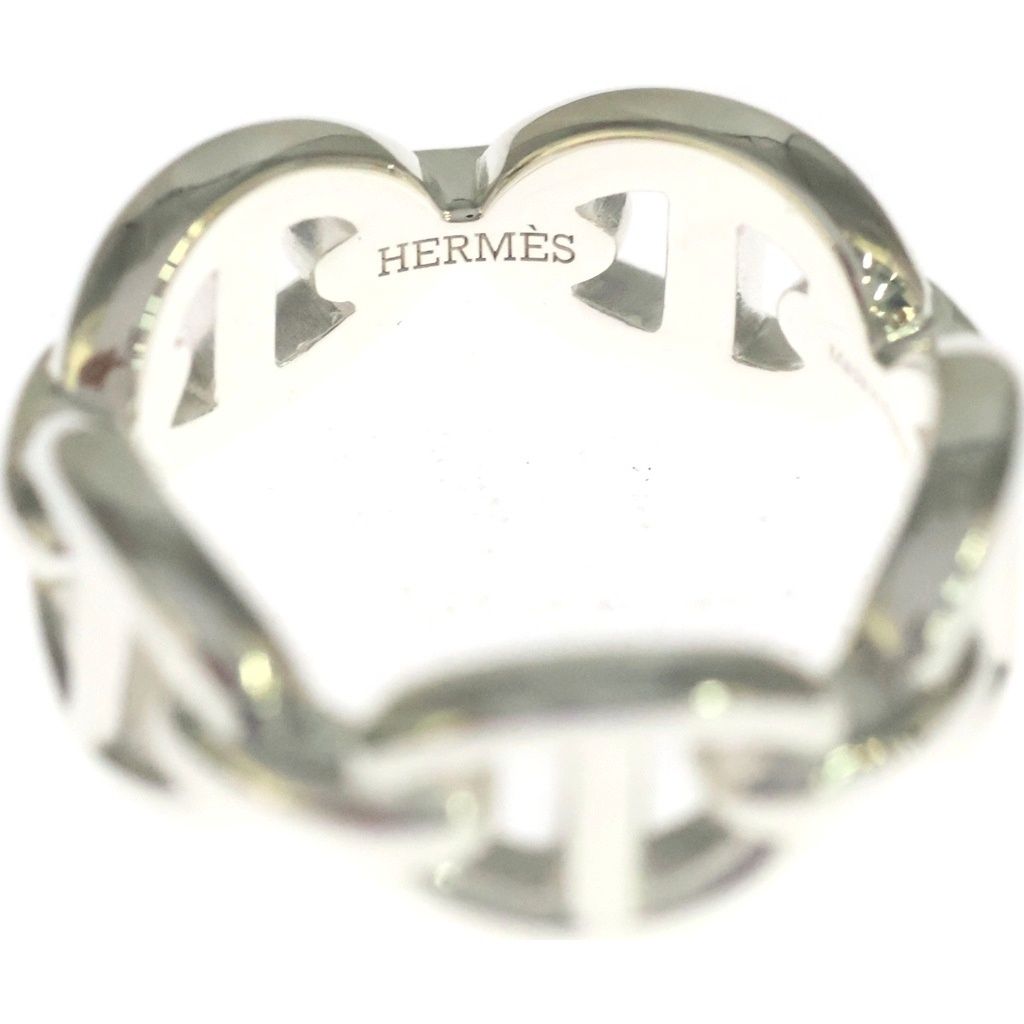 Hermes Chaine D'ancre Ring Silver — view 5