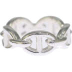 Hermes Chaine D'ancre Ring Silver — view 3