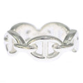 Hermes Chaine D'ancre Ring Silver