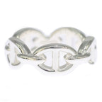 Hermes Chaine D'ancre Ring Silver