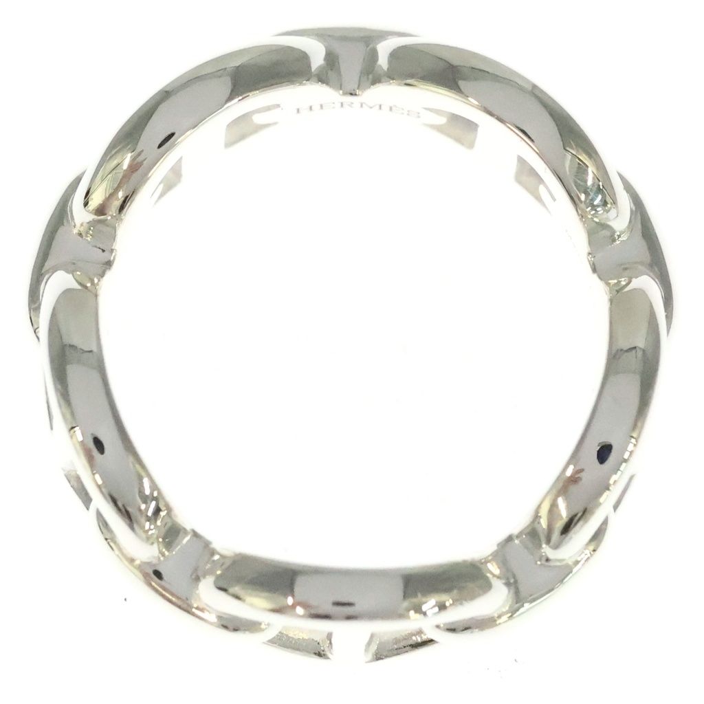 Hermes Chaine D'ancre Ring Silver — view 4