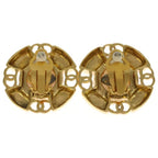 Chanel Fakepearl Earrings White Gold 29 — view 2