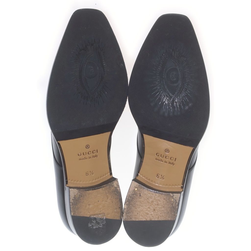 Gucci Black Leather Heel — view 5