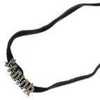 Dior Choker J'adior Rhinestone Necklace Velour Black