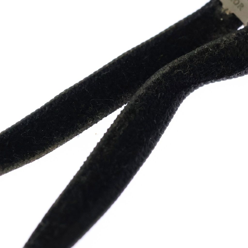 Dior Choker J'adior Rhinestone Necklace Velour Black — view 4