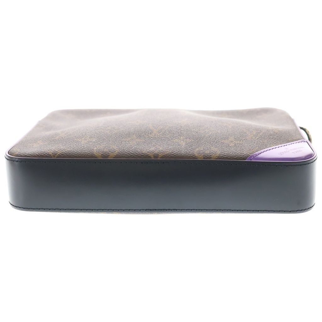 Louis Vuitton Monogram Macassar LV Color Trio Messenger ndbag Pouch Clutch — view 4