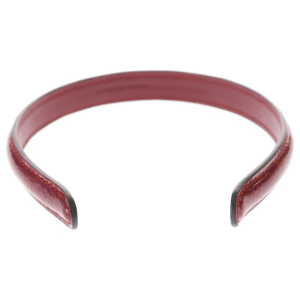 Gucci GG Headband Red Leather — view 2