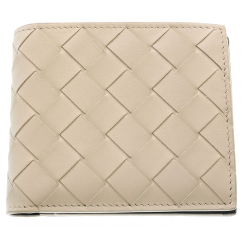 Bottega Veneta Intreccia Leather Bi Foldwallet Wallet