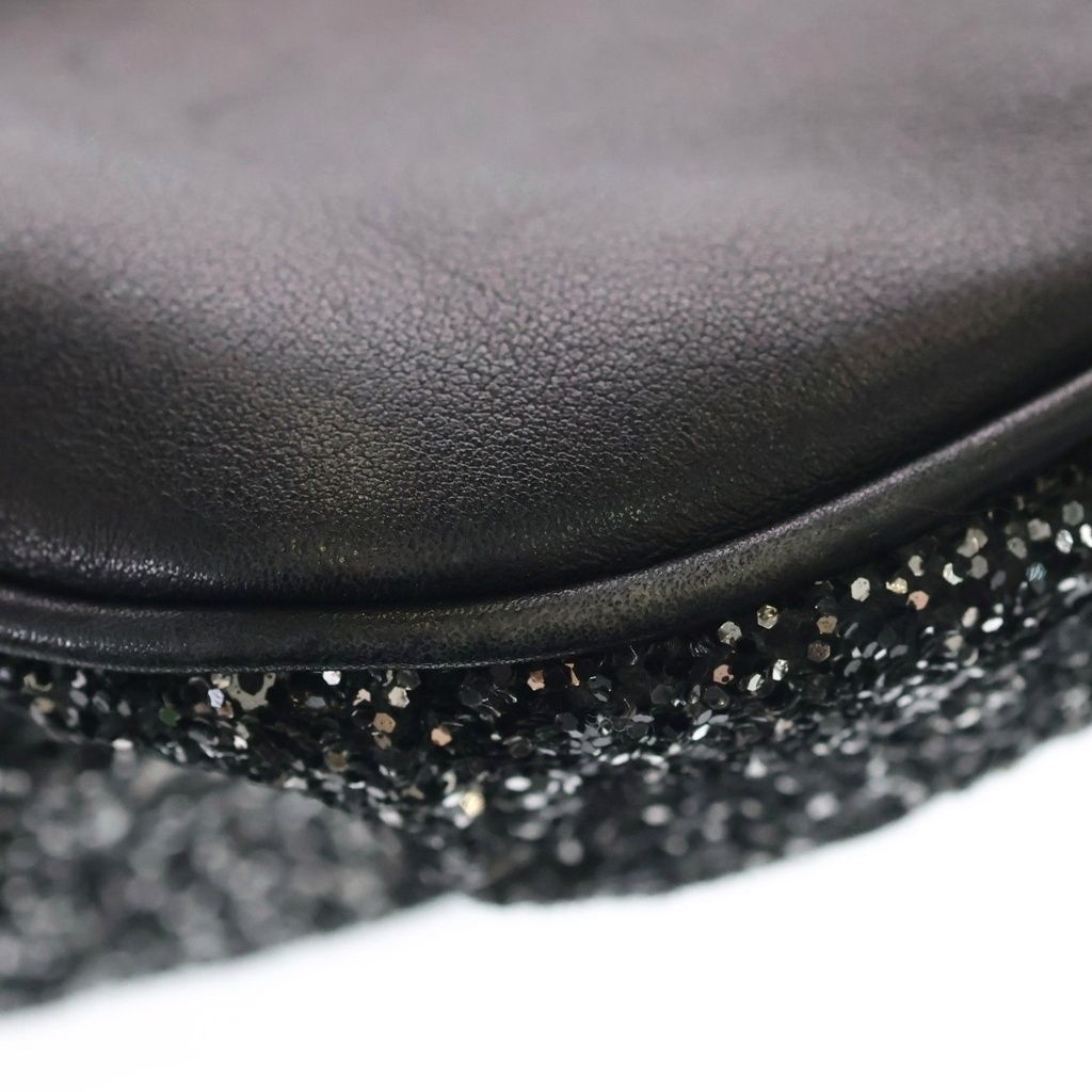 Saint Laurent Paris Spangle Belt Bag Silver — view 6