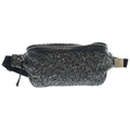 Saint Laurent Paris Spangle Belt Bag Silver