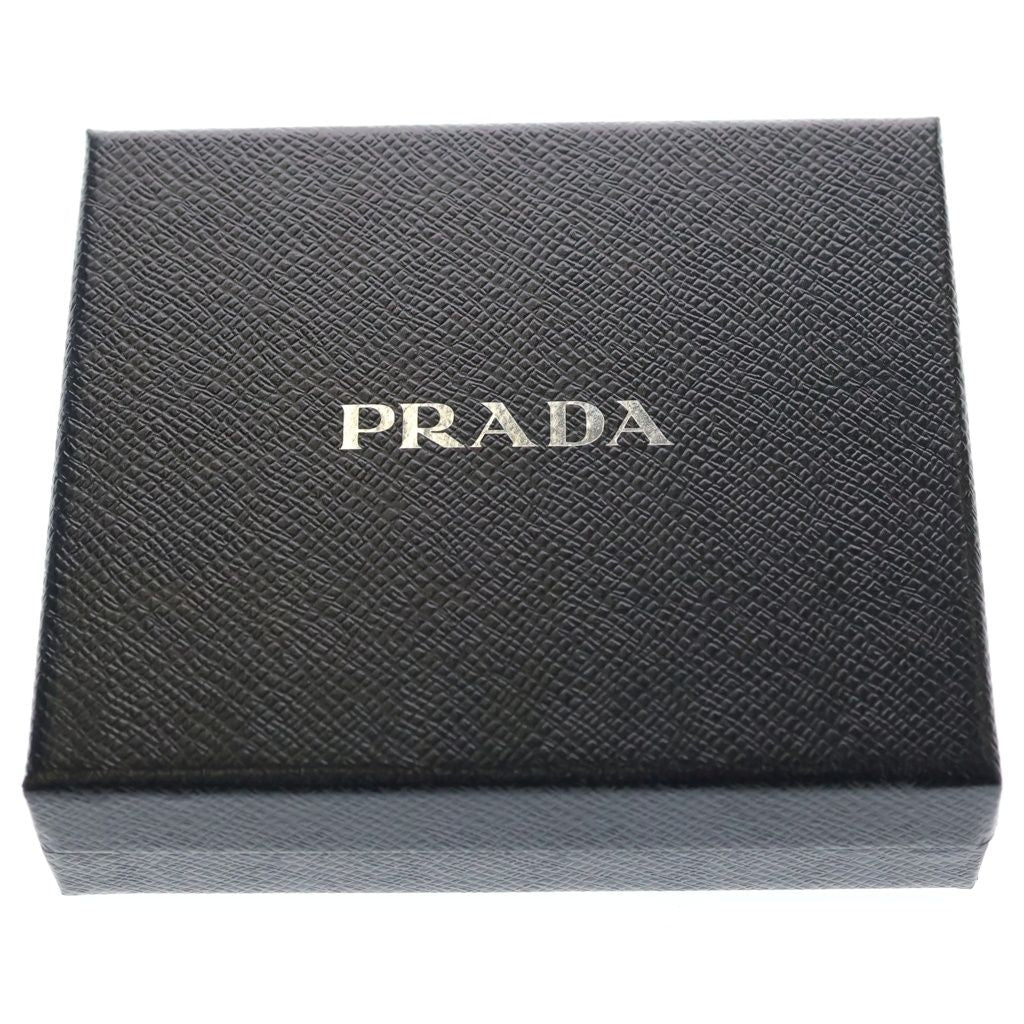Prada Saffiano Compact Wallet Red Leather Bi Foldwallet — view 8