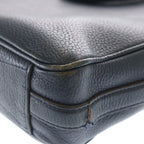 Louis Vuitton Alma Nd Briefcase Business Shoulder Bag Navy Taurillon Leather — view 6