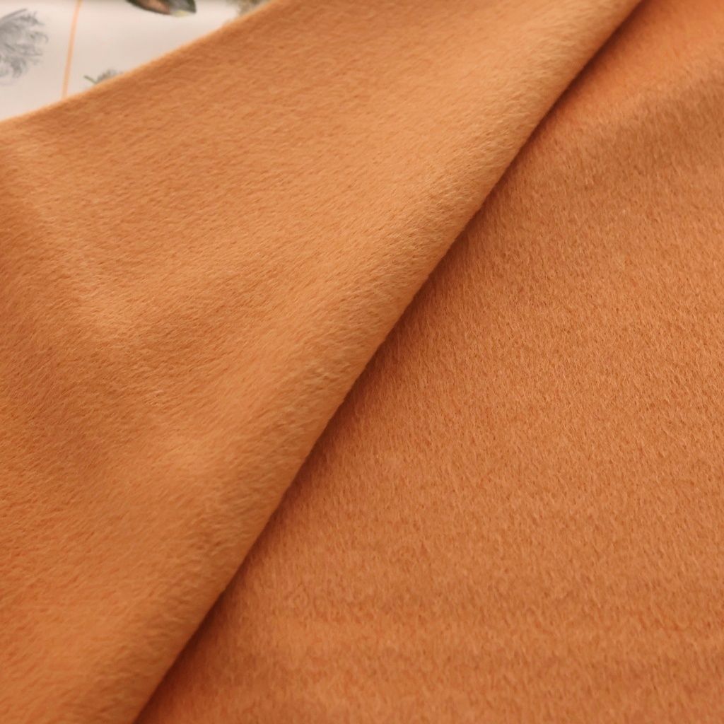 Hermes Plumes Par Henride Linares Shawl Scarf Pink Orange Angora Silk — view 5