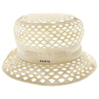 Dior Mesh Bucket Hat White — view 4