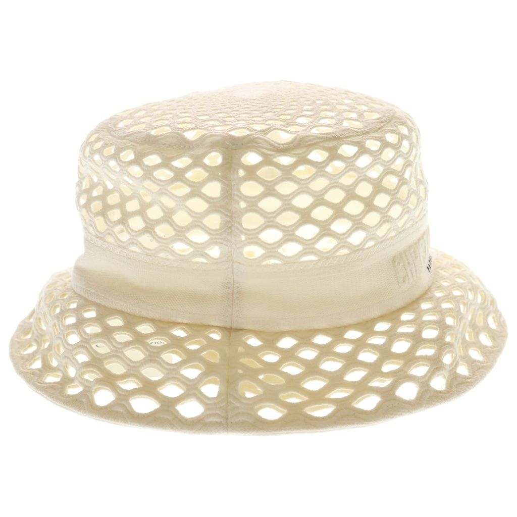 Dior Mesh Bucket Hat White — view 3