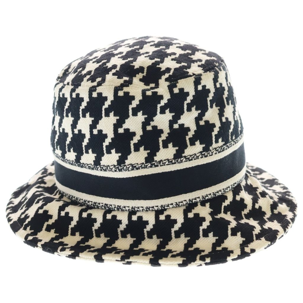 Dior Check Hat Black White — view 2