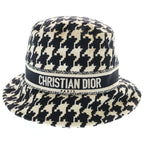 Dior Check Hat Black White — view 4