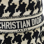Dior Check Hat Black White — view 5