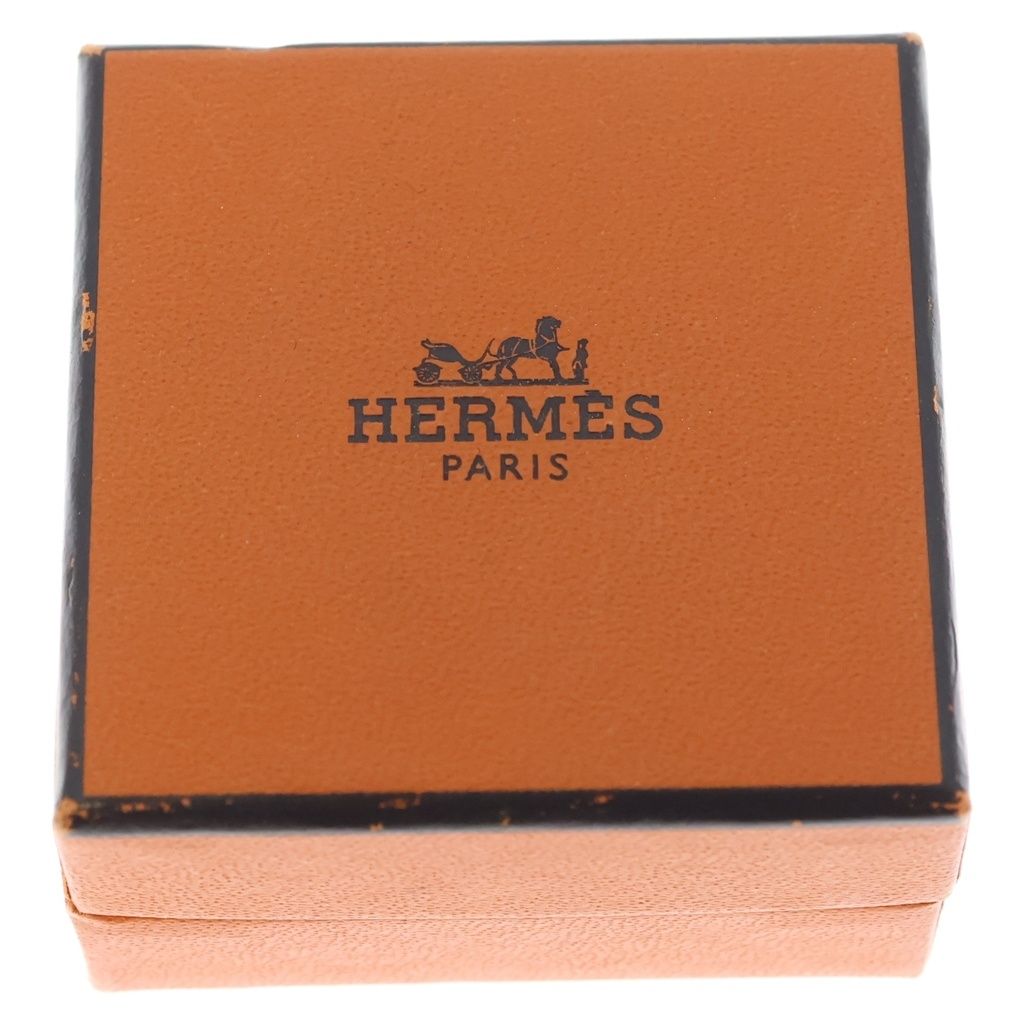 Hermes ju Ash Logo Earrings Gold — view 6