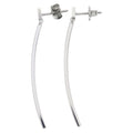 Tiffany & Co T Earrings Silver