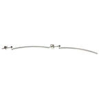 Tiffany & Co T Earrings Silver — view 4