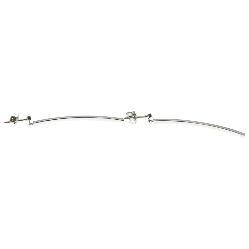 Tiffany & Co T Earrings Silver — view 4