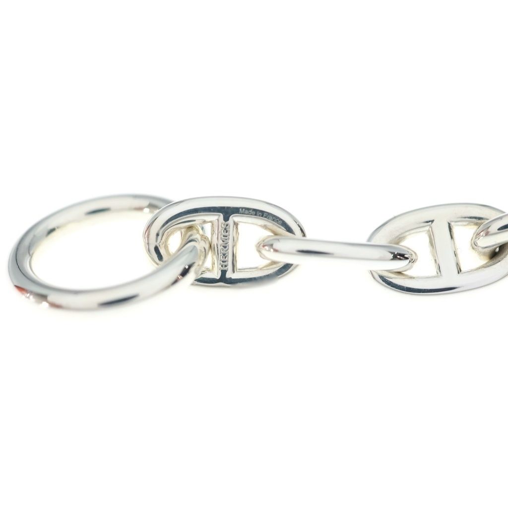Hermes Chaine D'ancre Chain Bracelet Silver — view 5