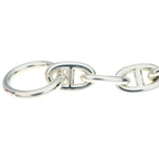 Hermes Chaine D'ancre Chain Bracelet Silver — view 5