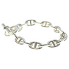 Hermes Chaine D'ancre Chain Bracelet Silver — view 4