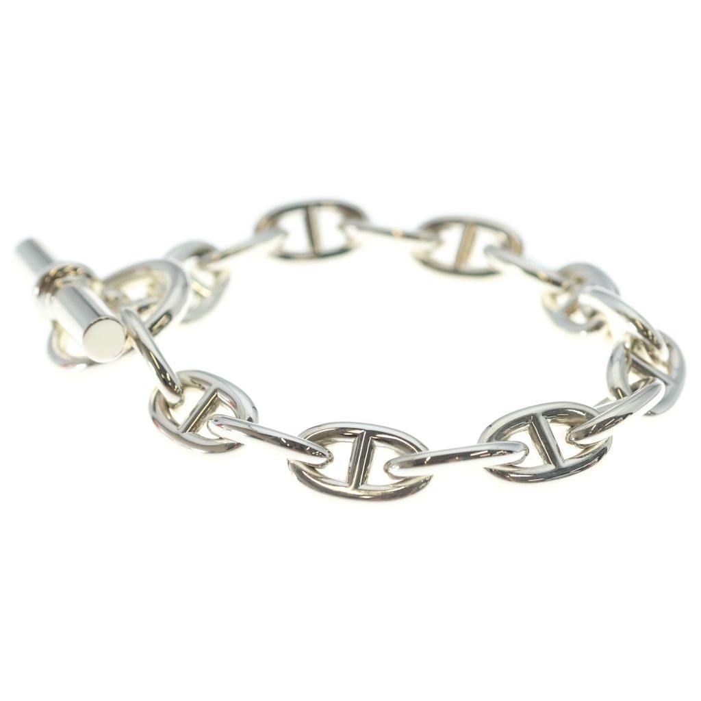 Hermes Chaine D'ancre Chain Bracelet Silver — view 4